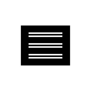 Kablo çerçevesi. Web simgesi basit illüstrasyon