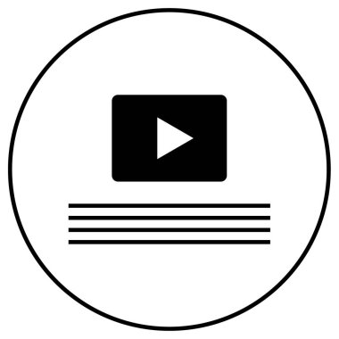 Kablolar modern simge, vektör illüstrasyonu