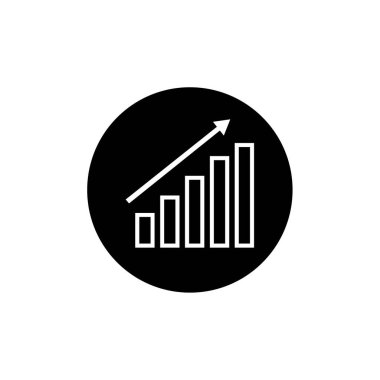 grafik ikonu vektör illüstrasyonu