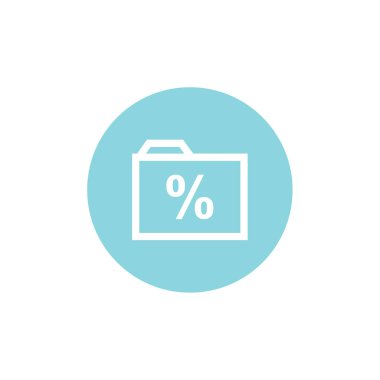 Dosya. Web simgesi basit illüstrasyon          