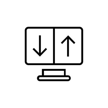 Modern illüstrasyon vektör simgesi yükle