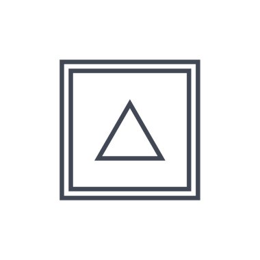 kullanıcı arayüzü ok simgesi, vektör illüstrasyonu