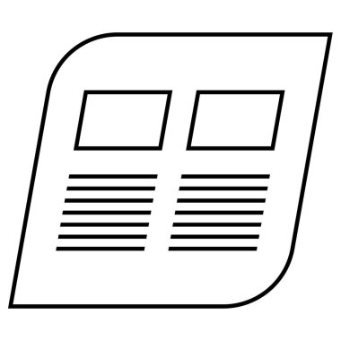 Kablolar modern simge, vektör illüstrasyonu