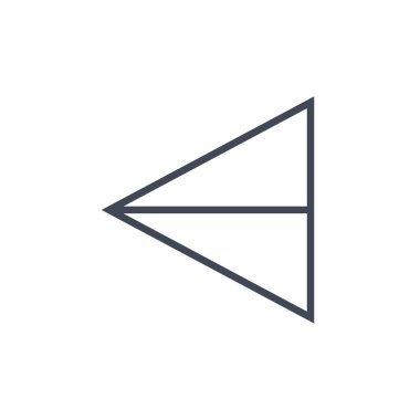 kullanıcı arayüzü ok simgesi, vektör illüstrasyonu