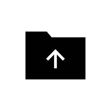 Dosya. Web simgesi basit illüstrasyon          