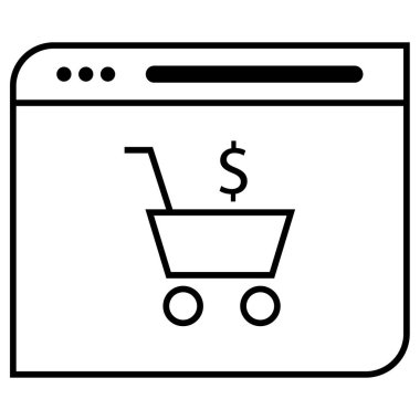 SEO Web Tarayıcısı, vektör illüstrasyonu