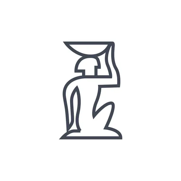 Ікона Егіптської Культури — стоковий вектор