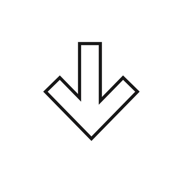 Vektor Thin Line Symbol Herunterladen — Stockvektor