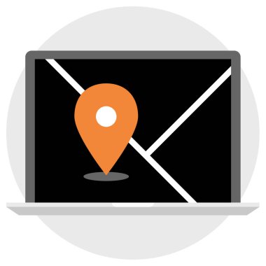 GPS konumu. Basit tasarım