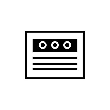 seo modern simgesinin vektör illüstrasyonu