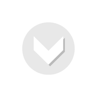 ok simgesinin vektör illüstrasyonu