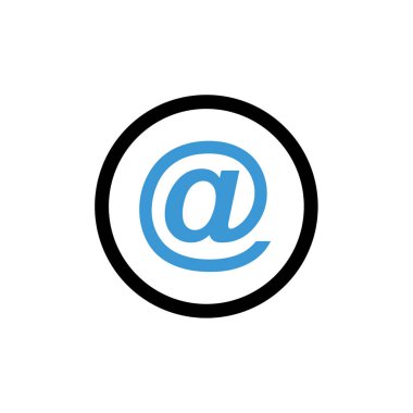 e- posta simgesi vektör illüstrasyonu