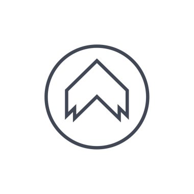 Bir yıldız simgesinin vektör illüstrasyonu