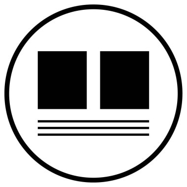 Kablo çerçeveleri vektör illüstrasyon simgesi