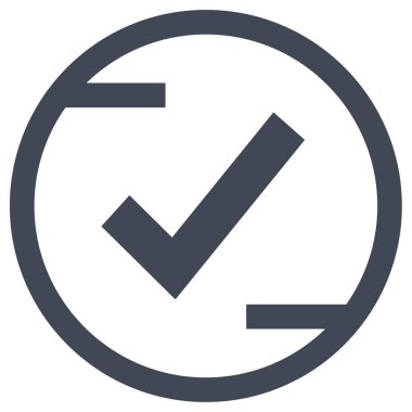 Kontrol işareti Onaylandı. Web simgesi