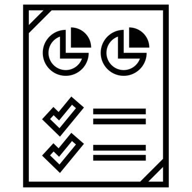 Rapor verin. Web simgesi basit illüstrasyon