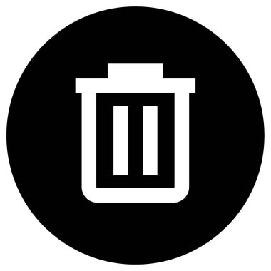 Çöp tenekesi sil At gitsin Sil