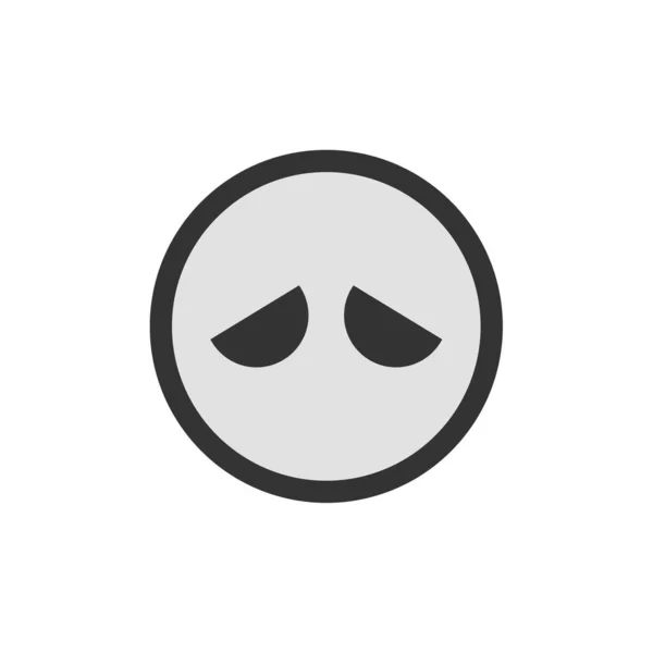 Emoji Flat Icon Vector Illustration — Stock Vector