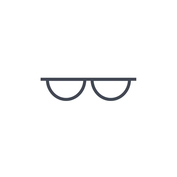 Brýle Letní Oblečení Příslušenství — Stockový vektor