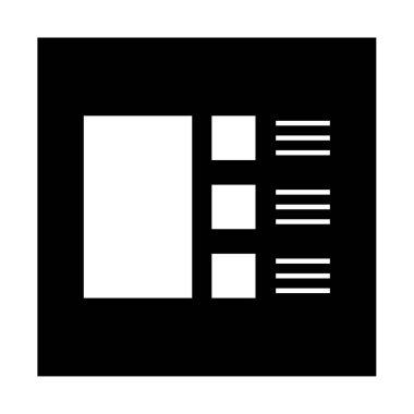 tel ui ux tasarım soyut düzen