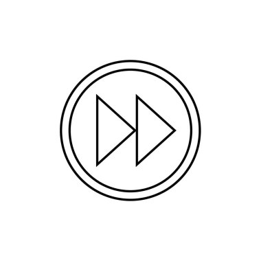 ok simgesi vektör illüstrasyonu