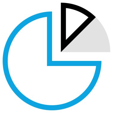 Pasta çizelgesi. Basit resimleme