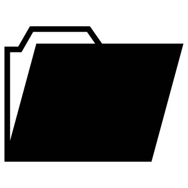 Dosya. Web simgesi basit illüstrasyon          