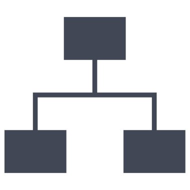 iş simgesi vektör illüstrasyonu    