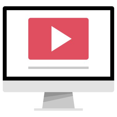 Video yayını. Basit tasarım