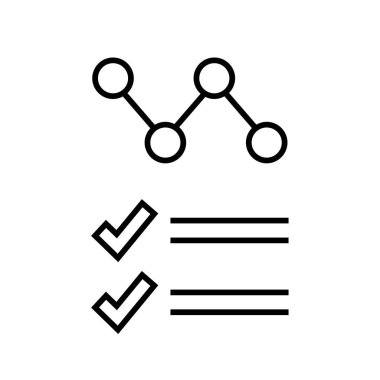 Bilgi Grafik simgesi vektör illüstrasyonu