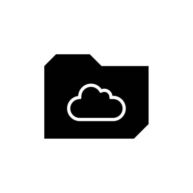 Dosya. Web simgesi basit illüstrasyon     