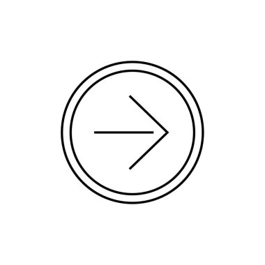 ok simgesinin vektör illüstrasyonu