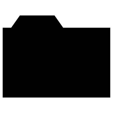 Dosya. Web simgesi basit illüstrasyon          