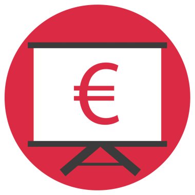 İş ve SEO düz vektör simgesi  