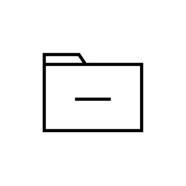 Dosya. Web simgesi basit illüstrasyon     