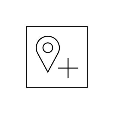 GPS ve Navigasyon simgesi vektör illüstrasyon tasarımı  