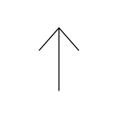 navigasyon okunun vektör çizimi modern simge