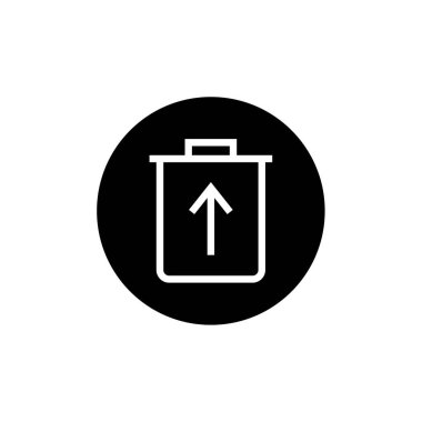 navigasyon okunun vektör çizimi modern simge