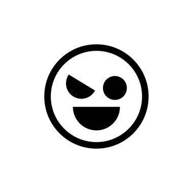 yüz simgesi, vektör illüstrasyonu