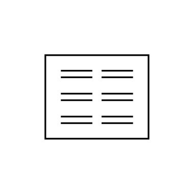 Kablolar modern simge, vektör illüstrasyonu