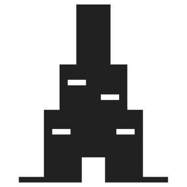 Katı biçimli kule simgesi oluşturma 