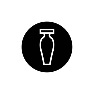 Mısır hiyeroglif ikon vektör illüstrasyonu 