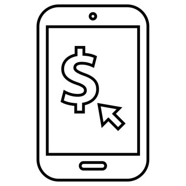 Mobil Alışveriş. Basit tasarım