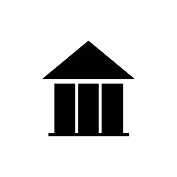 Ilustrace Vektoru Budovy Banky — Stockový vektor