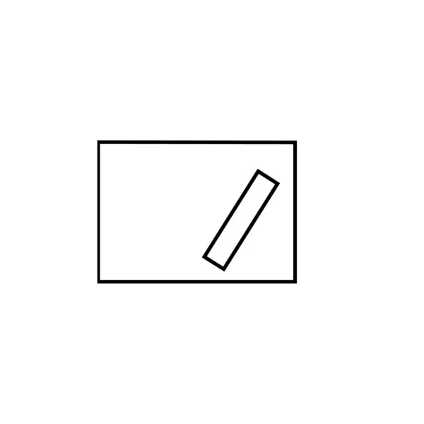 Lernen Vektor Illustration Bildung Symbol Element Hintergrund — Stockvektor