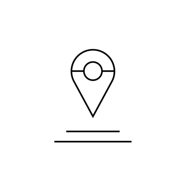 Gps Navigation Icon Vector Illustration Design — Stock Vector