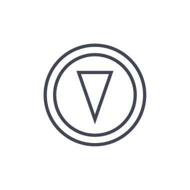 Şaşırmış şekilli yaratıcı soyut tasarım, vektör illüstrasyonu