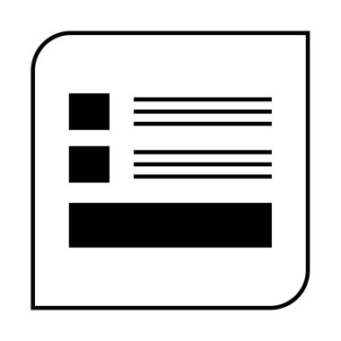 Kablolar modern simge, vektör illüstrasyonu