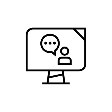 SMS ve Metin mesajlaşması vektör illüstrasyonu