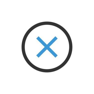 vektör kabartma renk simgesini sil 